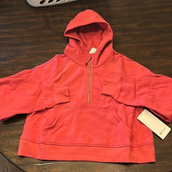 NWT ⚡️ lululemon Scuba Oversized Hoodie - Vintage Rose XL/XXL - Sold Out Online - Picture 2 of 5